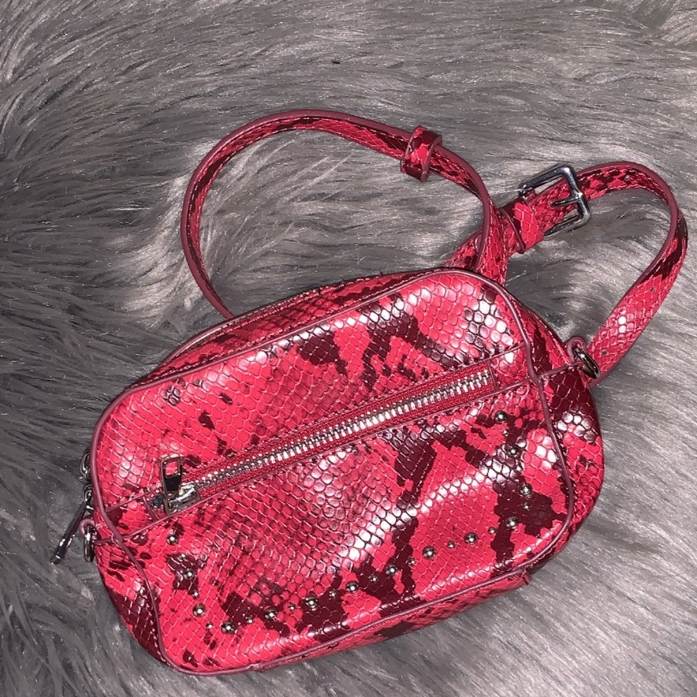 Red Fanny Pack Bag